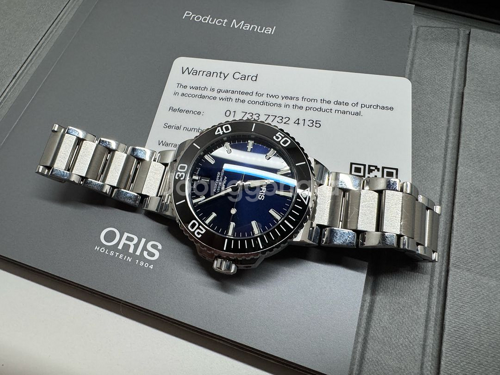 오리스 아퀴스 애커스 다이버 시계--2