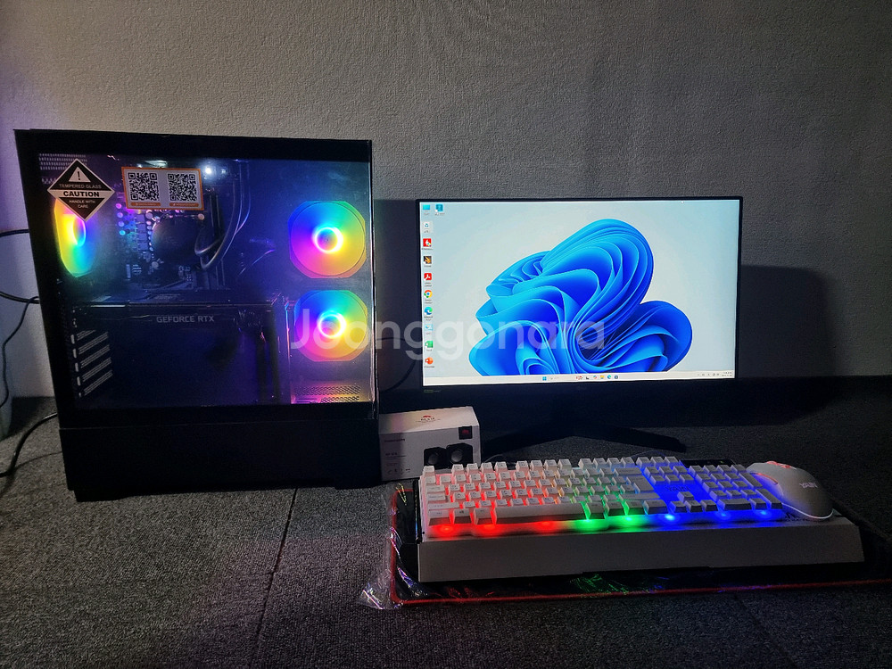 게이밍 고사양 컴퓨터 풀세트팝니다.배그.롤.영상편집.포토샵.스팀.PC.피시.로아--0