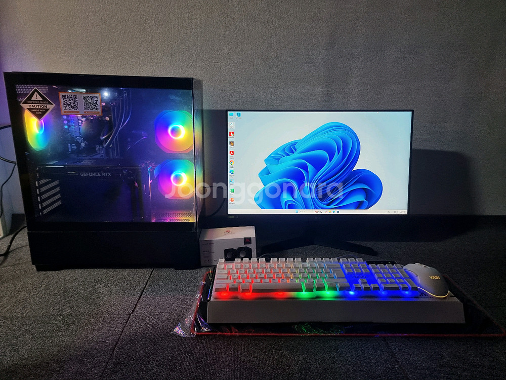 게이밍 고사양 컴퓨터 풀세트팝니다.배그.롤.영상편집.포토샵.스팀.PC.피시.로아--1