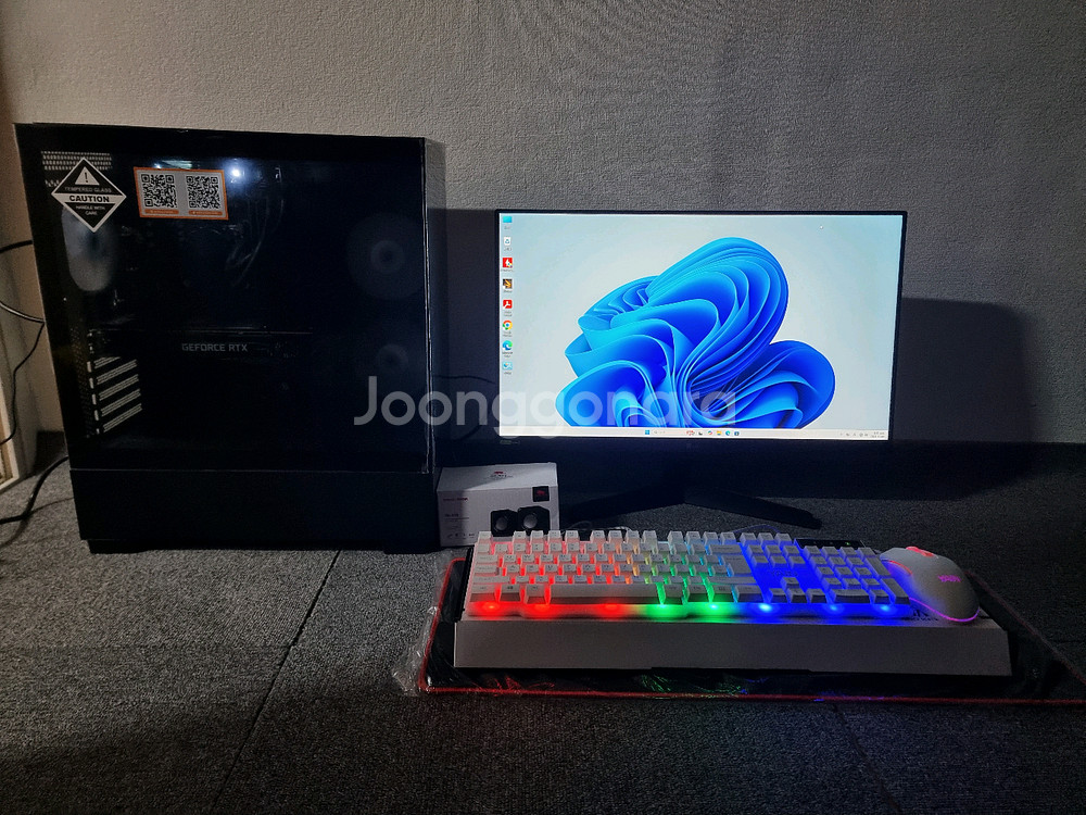 게이밍 고사양 컴퓨터 풀세트팝니다.배그.롤.영상편집.포토샵.스팀.PC.피시.로아--3