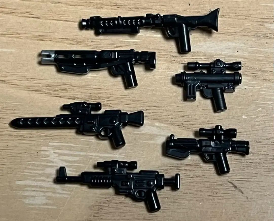 레고 스타워즈 75054 at-at 벌크+커스텀 무기 세트 이미지