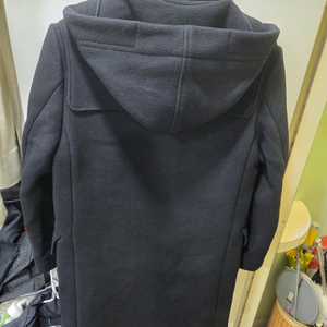 지방시 롱 후드 코트