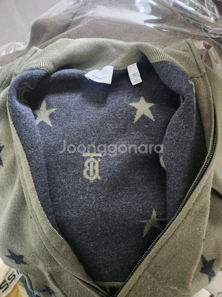 버버리키즈 10y 140cm 점프수트 모느그램 버버리칠드런--9