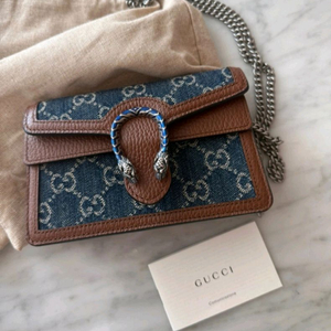 구찌 GG 캔버스 체인 크로스백