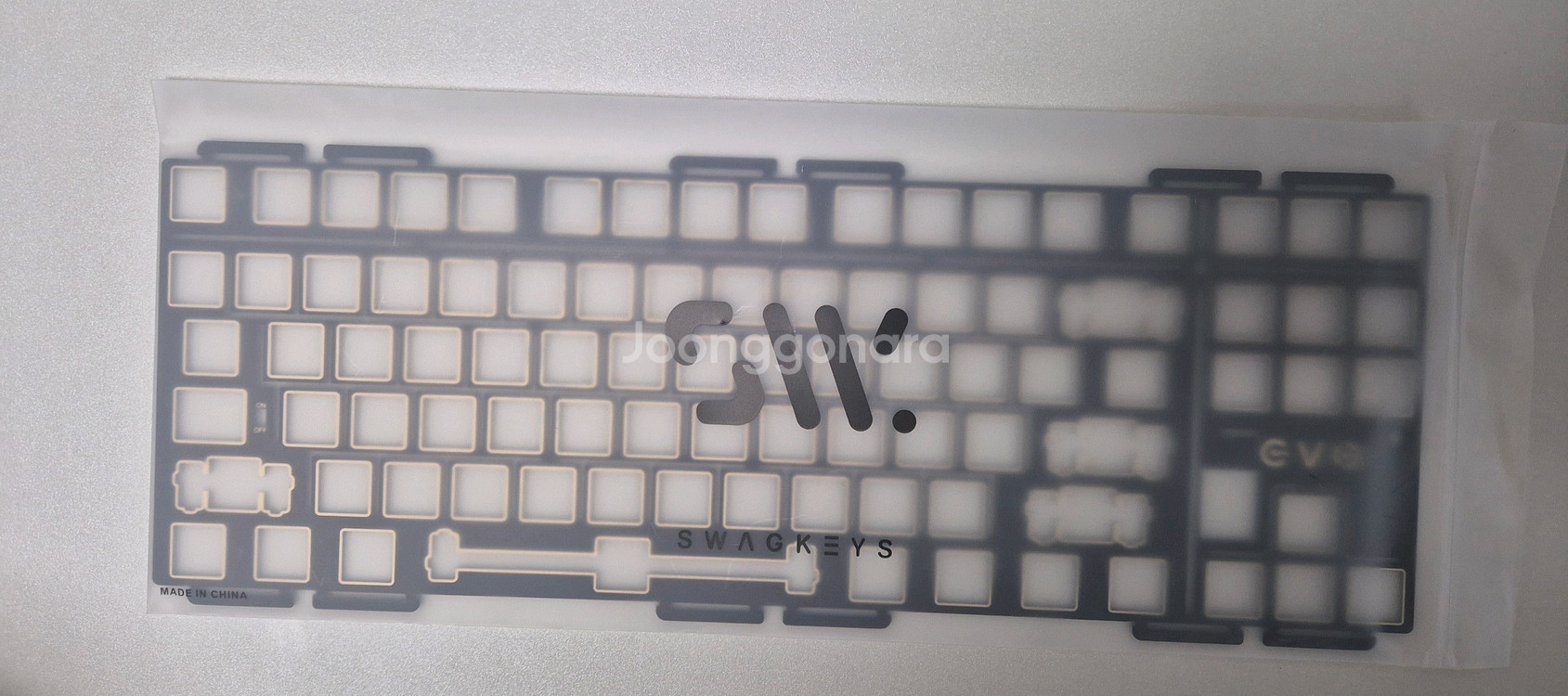 evo80 에보80 스칼렛 풀알루키보드 정발제품--5