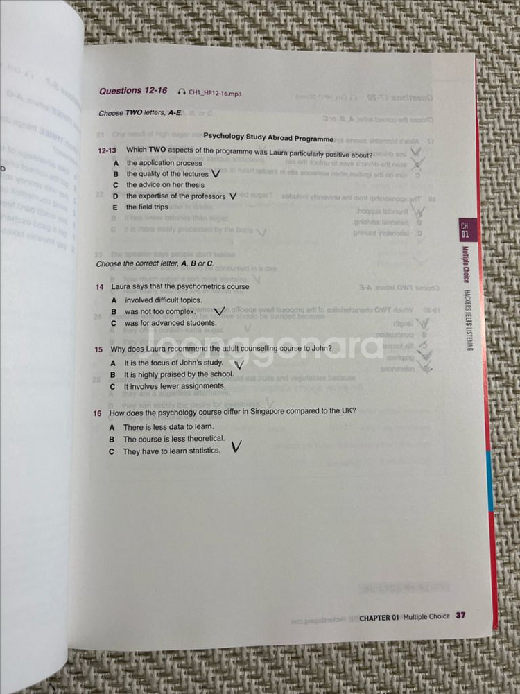 해커스 IELTS 리딩 & 리스닝 교재--5