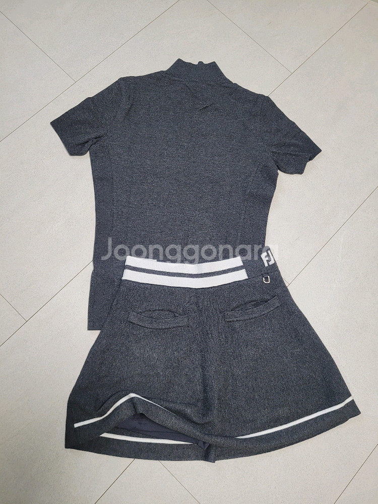 정품 풋조이 골프 모자, 니트 상하의 세트 (85,25)--3