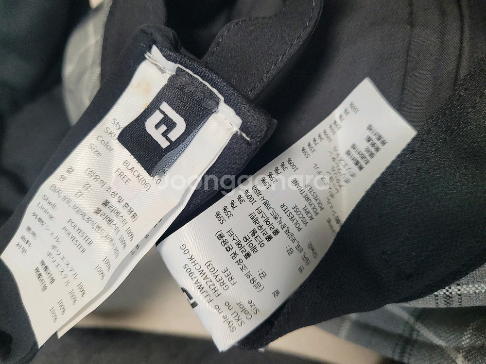 정품 풋조이 골프 모자, 니트 상하의 세트 (85,25)--5