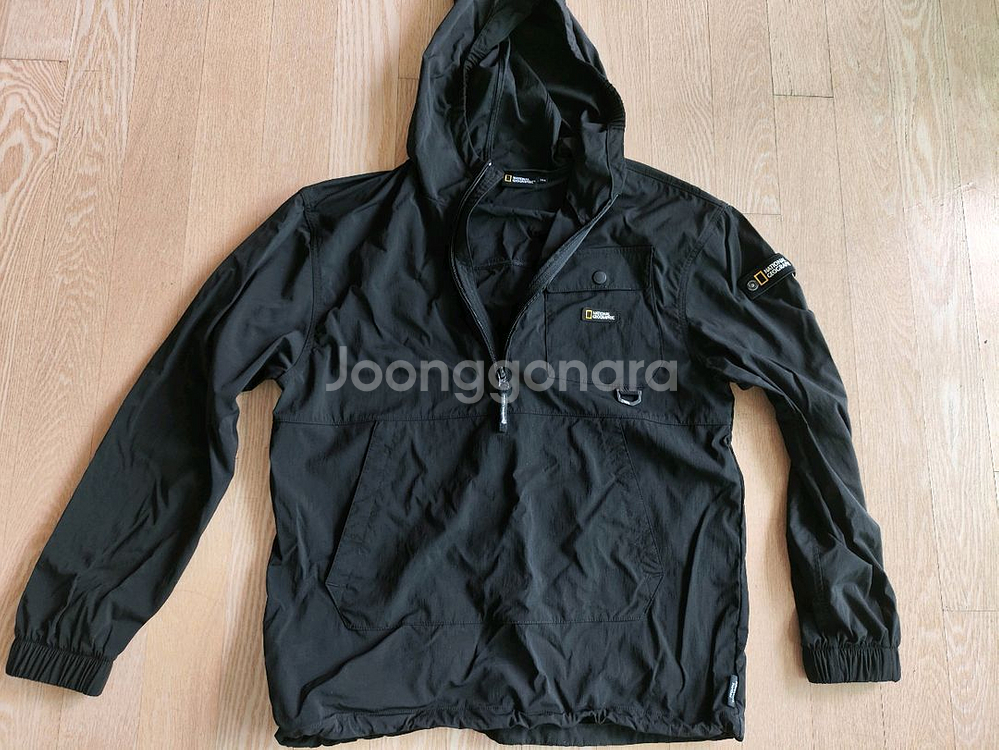 내셔널지오그래픽 바람막이 자켓 (사이즈160)--0