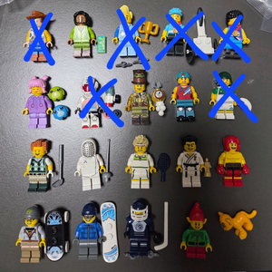 레고 미니피규어 시리즈