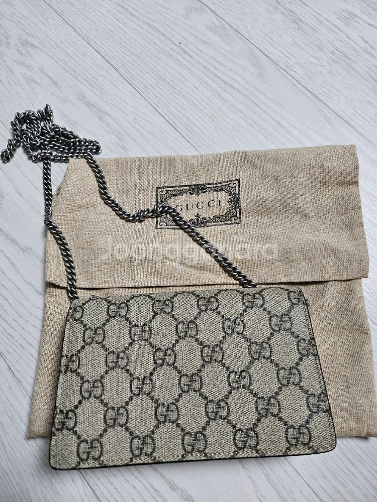 구찌 디올리나 GG 캔버스 체인백--1