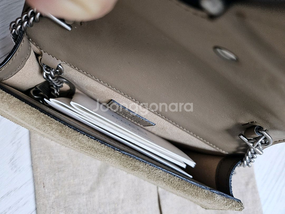 구찌 디올리나 GG 캔버스 체인백--4