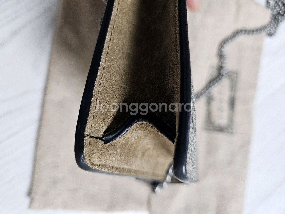 구찌 디올리나 GG 캔버스 체인백--2