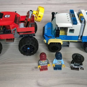 정품 레고 60245 시티, 몬스터 강도 트럭+경찰호송처 판매