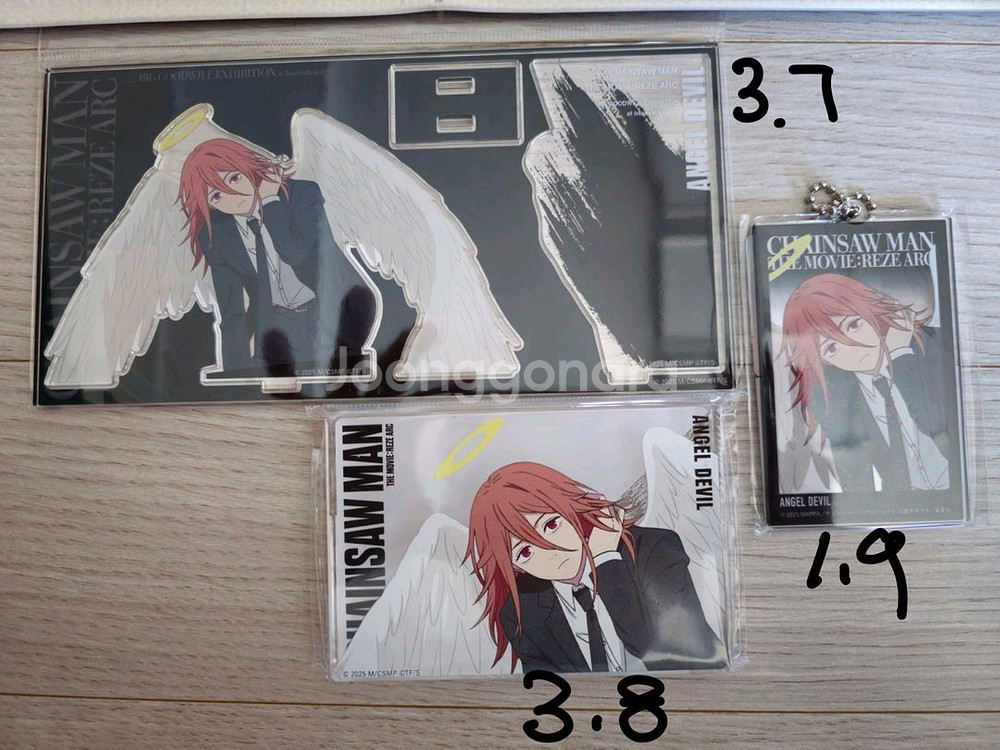 체인소맨 극장판 레제편 천사의 악마 굿즈 모음--1