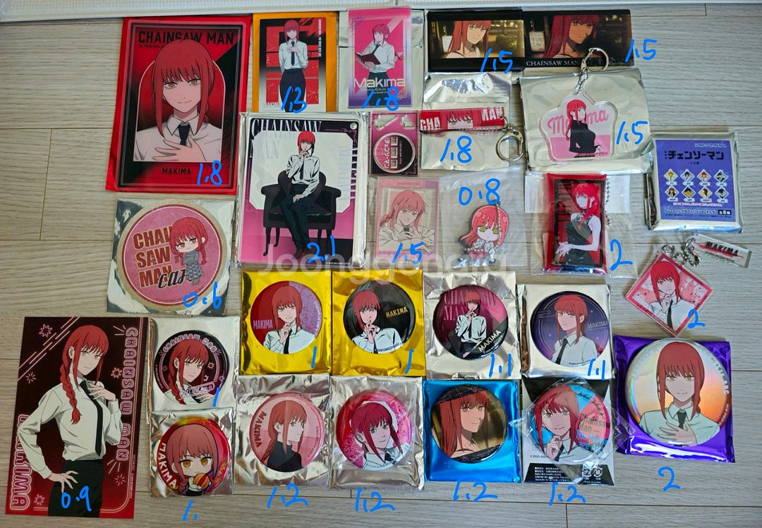 체인소맨 극장판 레제편 마키마 굿즈모음--0