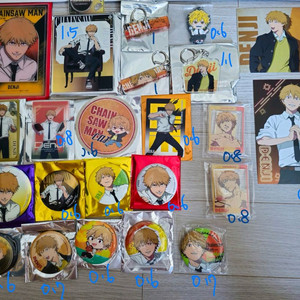 체인소맨 극장판 레제편 덴지 굿즈 모음