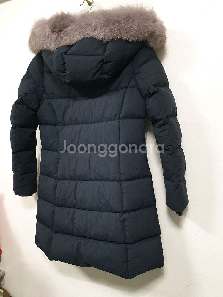 아이더 남색 아리아 구스다운 자켓 거위털 S사이즈--4