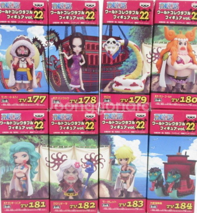 원피스 월콜 [ 22탄 핸콕, 루피 등 ] 피규어--0