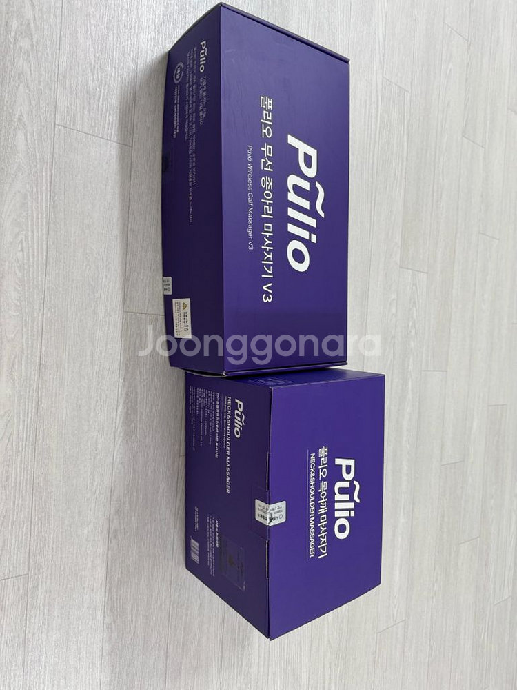 풀리오 종아리마사지기v3 + 목어깨마사지기--0