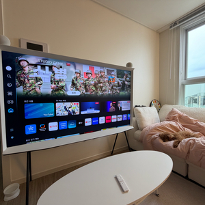 (새거급)2025년9월말 구매 4K 120hz 더쉐리프65인치