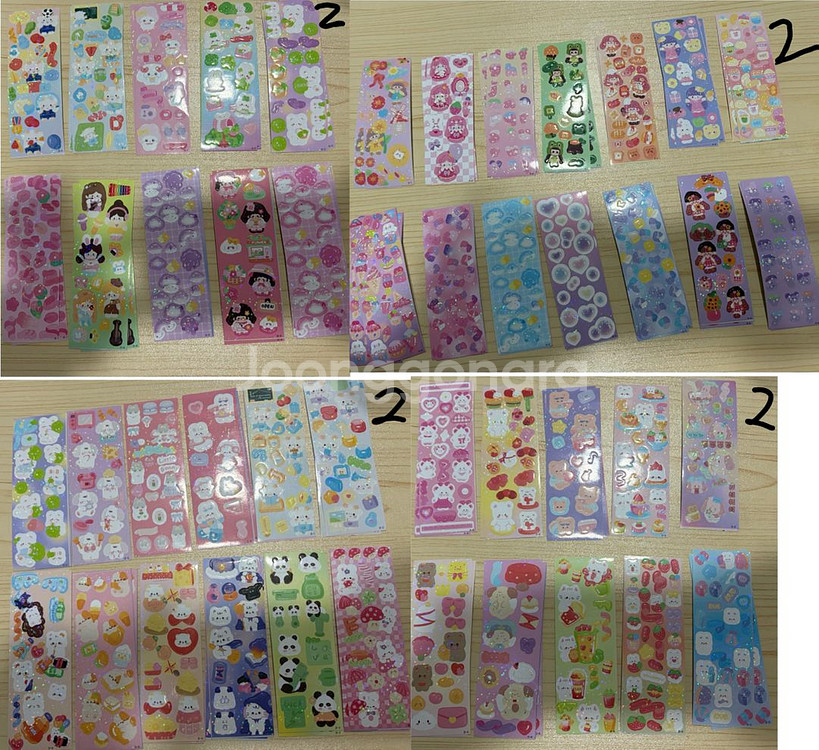 스티커 싸게 팝니다.--2