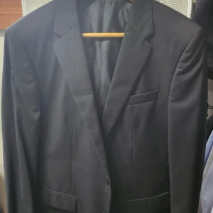 다크네이비 정장자켓 프리미엄 모 100% 새상품 (105) 택O