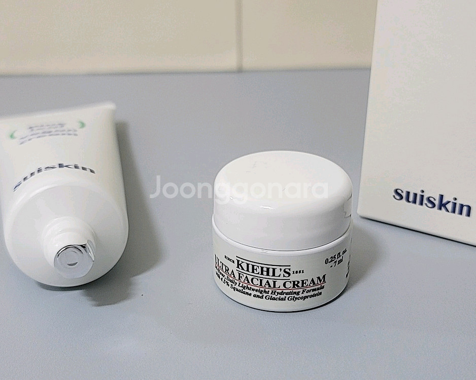 새것)수이스킨 산뜻 젤크림(키엘 울트라훼이셜크림)--1
