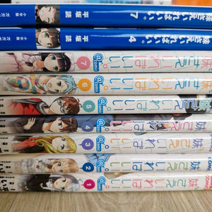 여동생만 있으면 돼 만화 1-7권, 라노벨 4, 7권 일괄판매