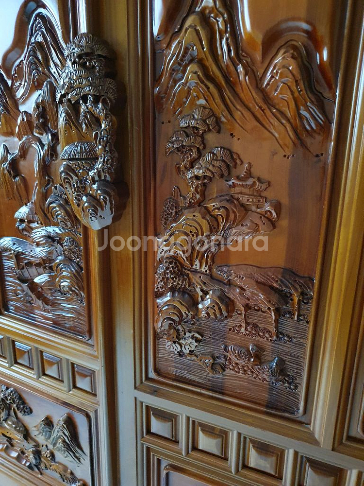 12자 향나무 옷장+문갑2개+화장대 판매합니다--1