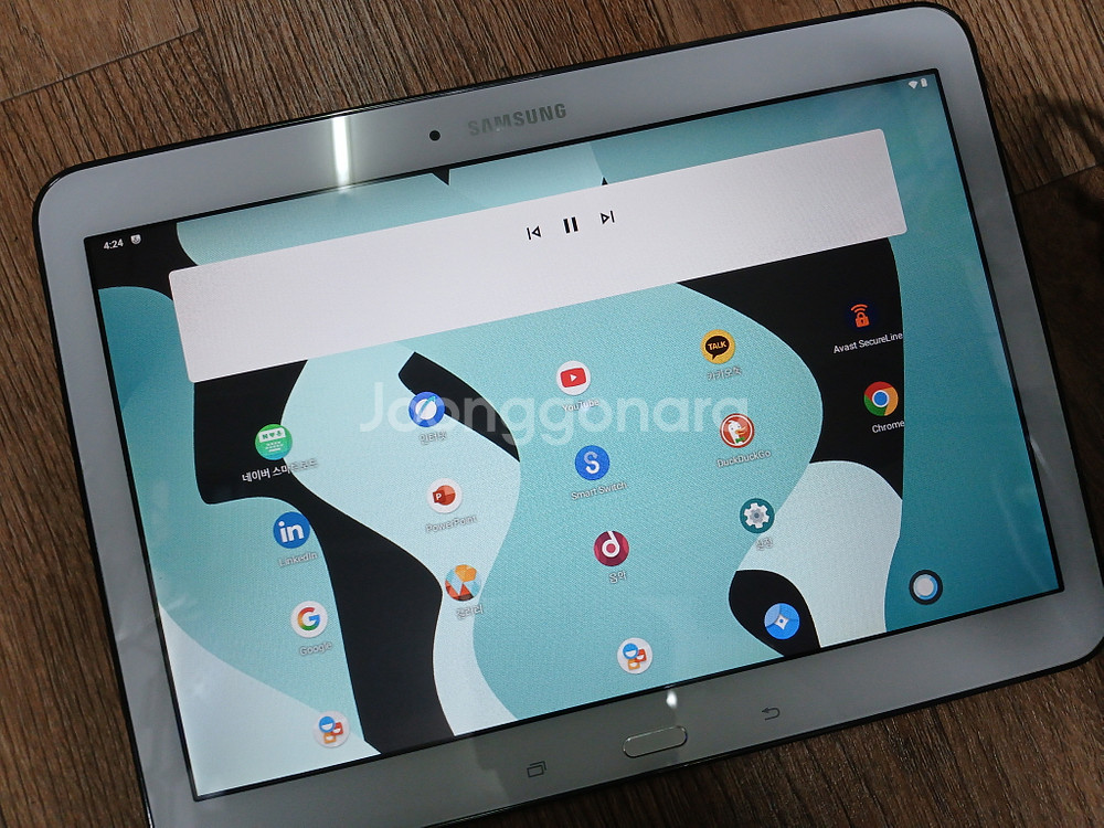 삼성 갤럭시 탭4 SM-T530 안드로이드11 32GB 유튜브 당근 카톡--1