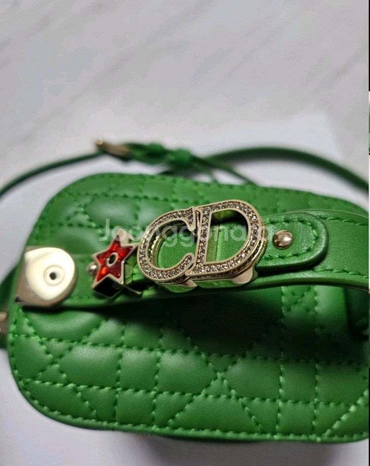 디올 레더 미니백--1