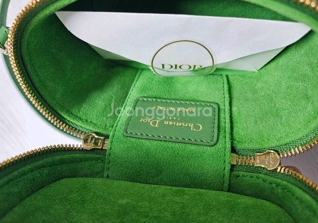 디올 레더 미니백--4