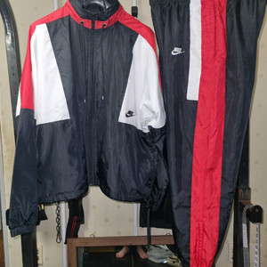 나이키 M,L 89 리이슈 우븐 바람막이 세트
