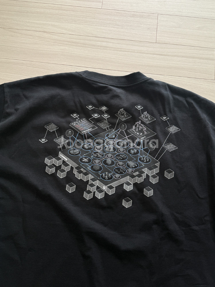 [L] 팔란티어 플랫폼 반팔 티셔츠--7