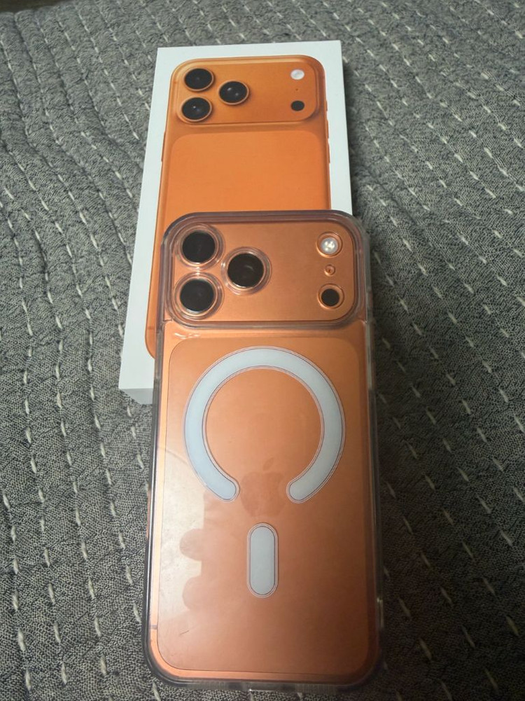 아이폰 17프로맥스 256 오렌지 풀박스--6