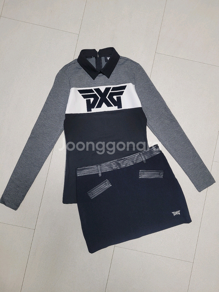 정품 PXG 골프 티셔츠85, 치마64--0