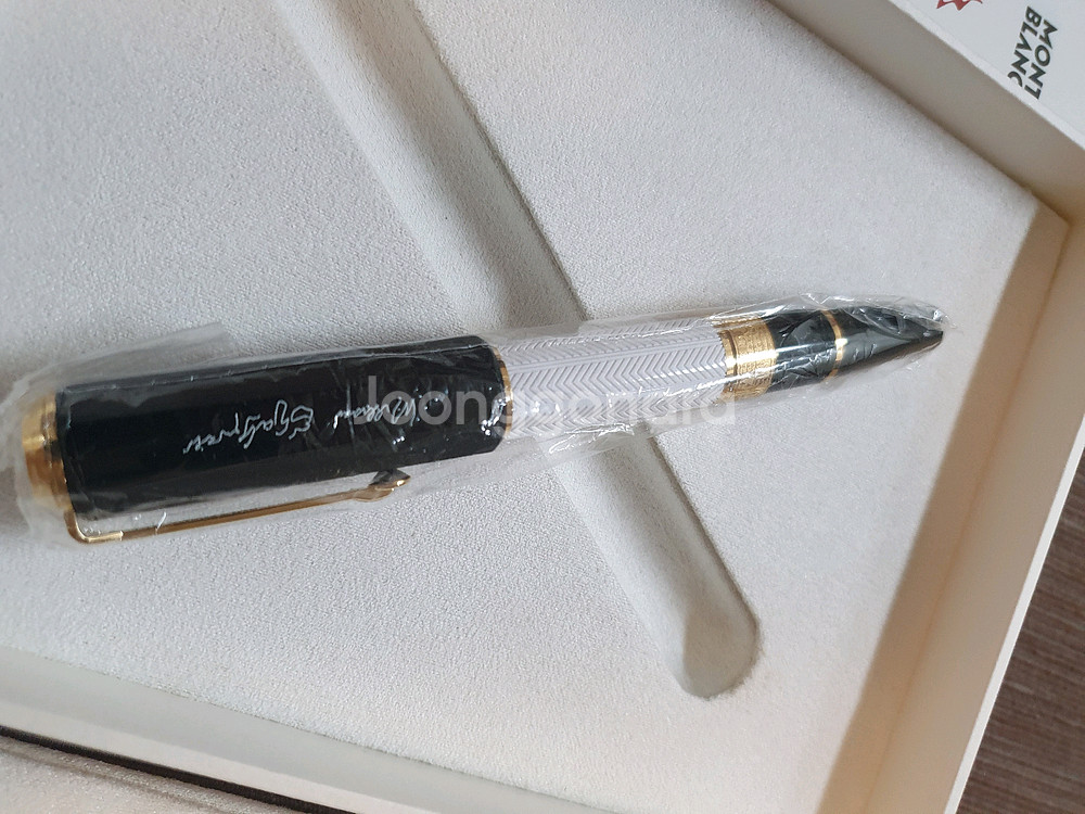 몽블랑 작가 윌리엄 세익스피어 볼펜 한정판--4