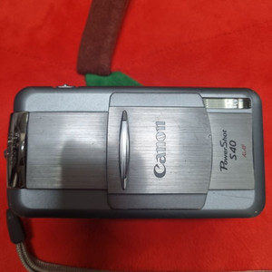 캐논 파워샷 s40 레트로 디카 빈티지 카메라
