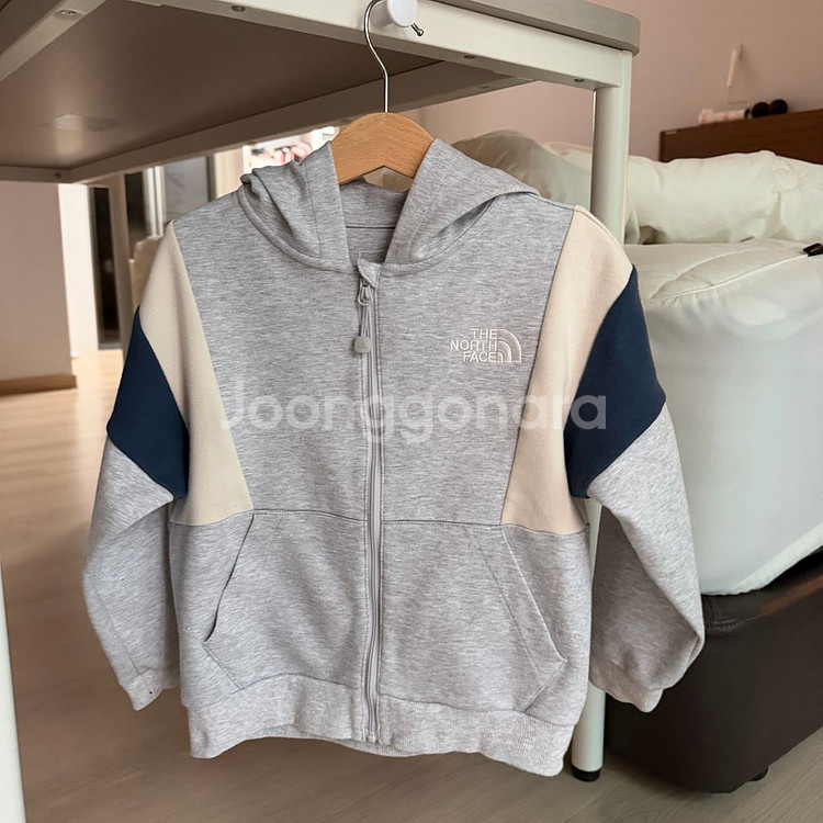 노스페이스키즈 상하세트 110 (후드 집업+팬츠)--0