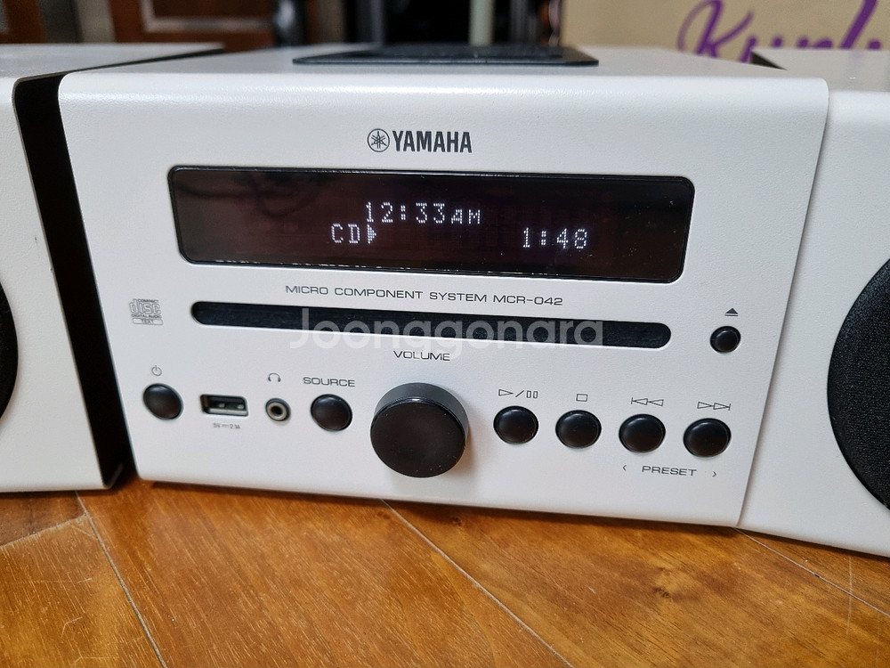 야마하 HIFI 오디오 (MCR-042)--1