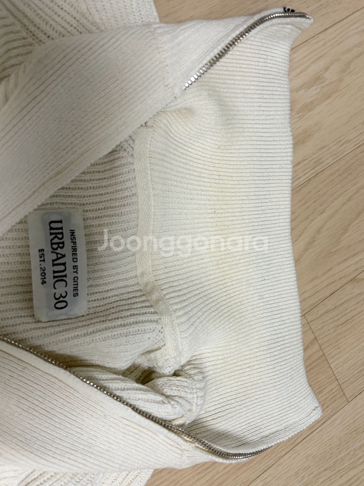 얼바닉30 요트 집업 니트 Yacht Zipup Knit urbanic30--6