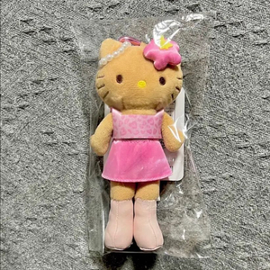 일본정품) 헬로키티 고고갸루 스타일업 마스코트 롱다리 태닝 핑크