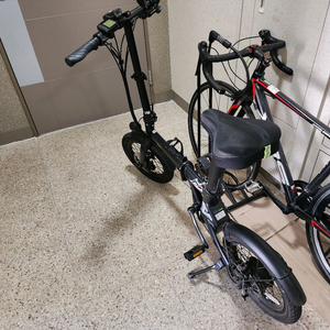 퀄리 Q3 미니 접이식 전기자전거
