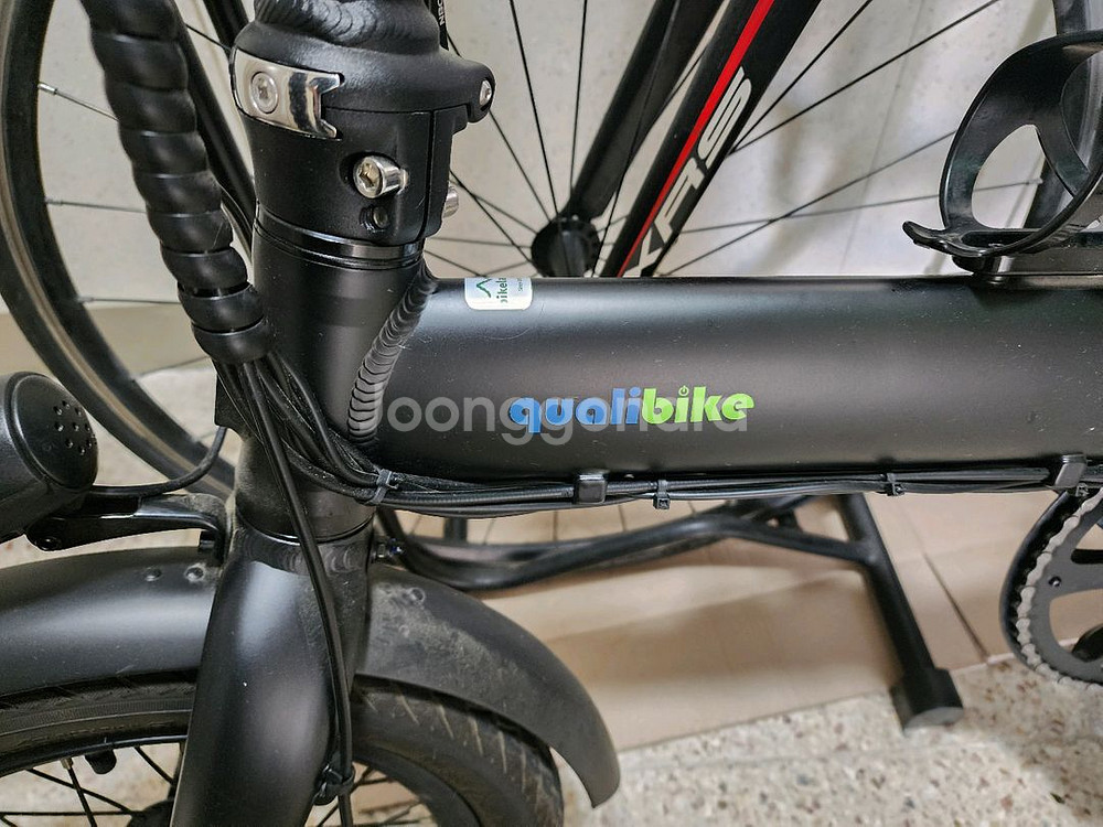 퀄리 Q3 미니 접이식 전기자전거--2