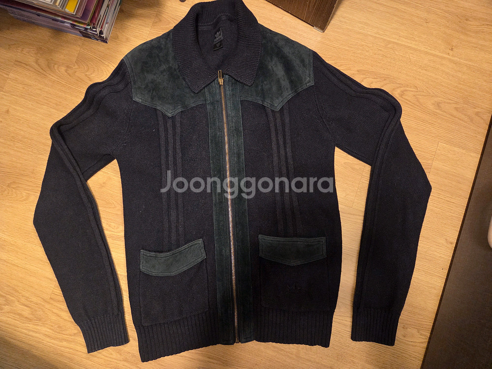 아디다스 니트 집업 가디건--0
