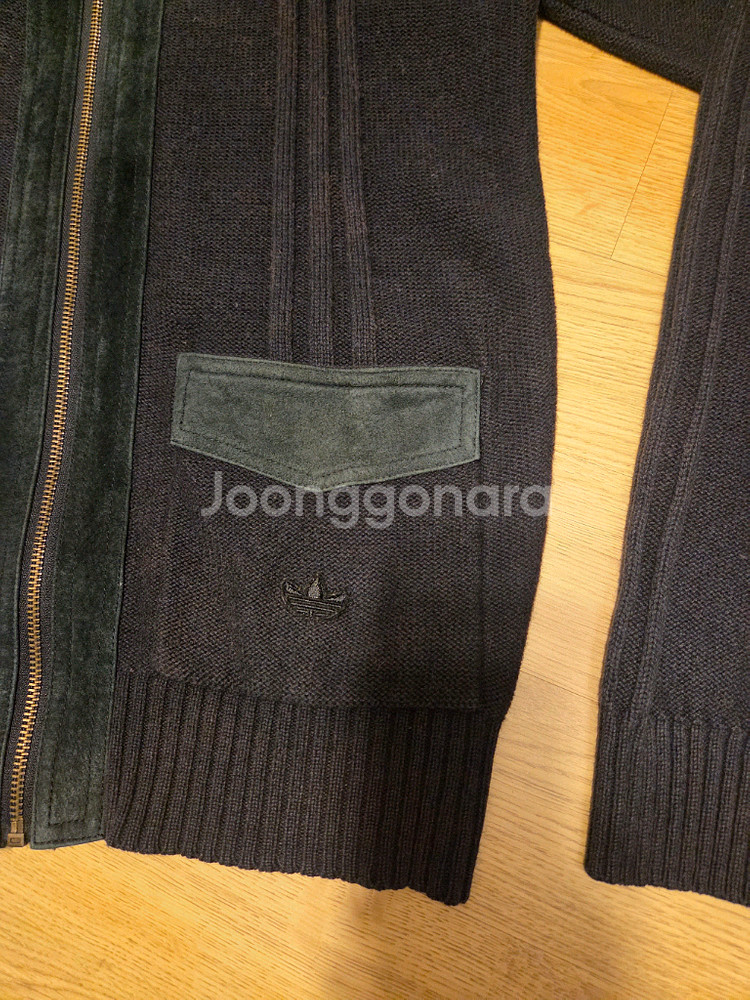 아디다스 니트 집업 가디건--1