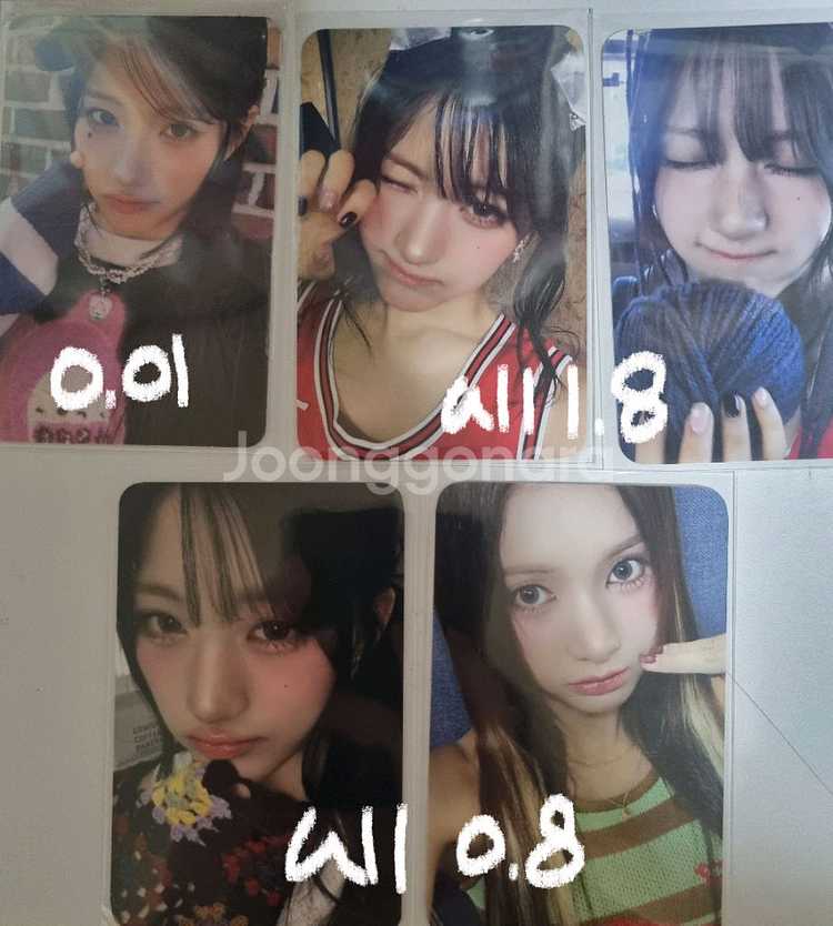 세이마이네임 준휘 고양이의날 미공포포카 에버라인특전--0