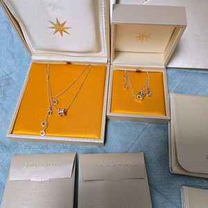 불가리 비제로원 클래식 팔찌 목걸이 세트