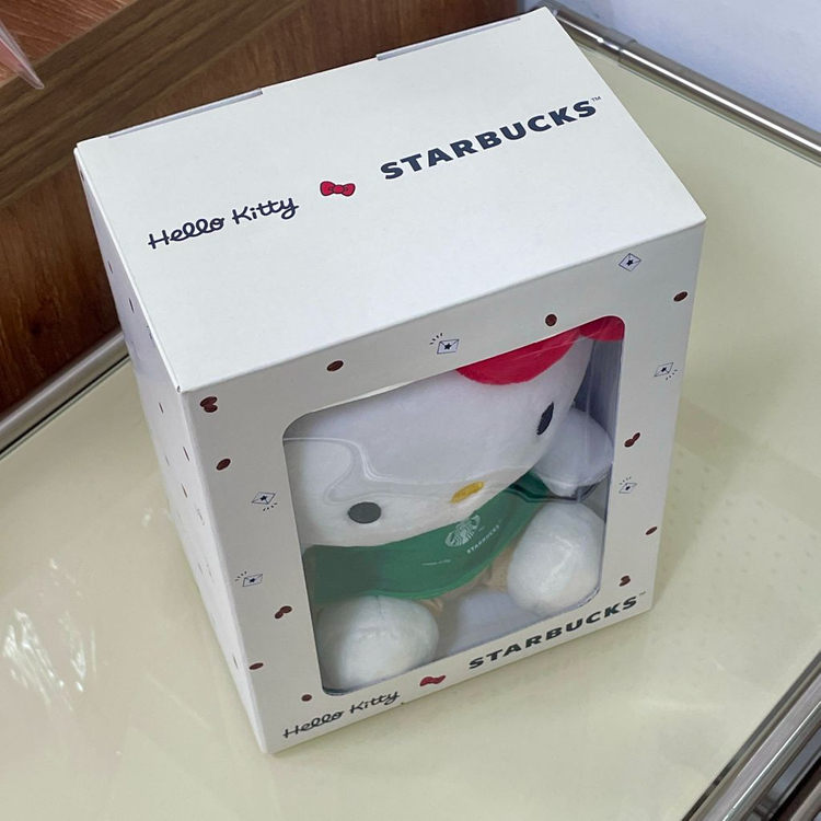스타벅스 헬로키티 50주년 한정판 인형--4